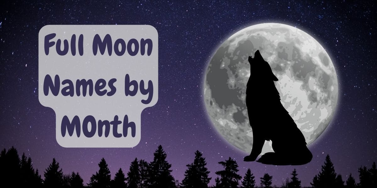 full moon names by month