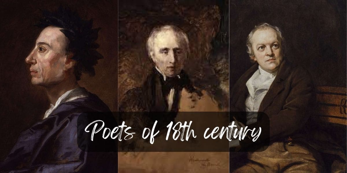 famous Poets of 18th century